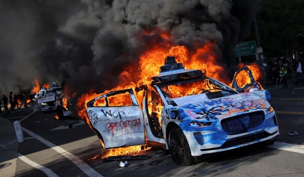 BURNT CAR SMELL